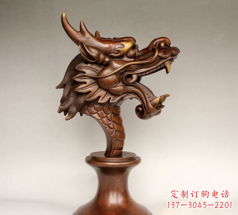 常州十二生肖兽首铜雕222