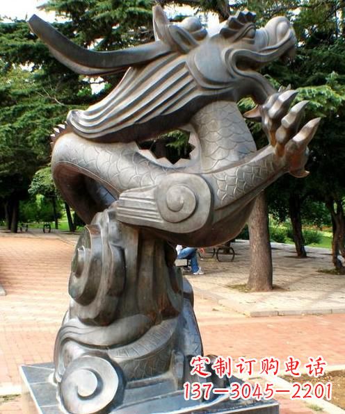 常州高品质十二生肖铜雕龙