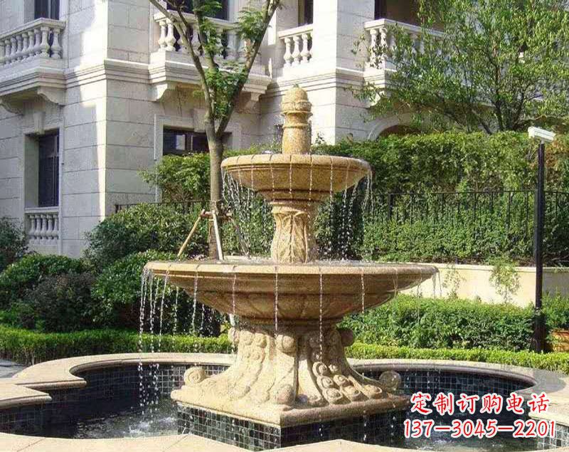 常州美轮美奂的喷泉雕塑