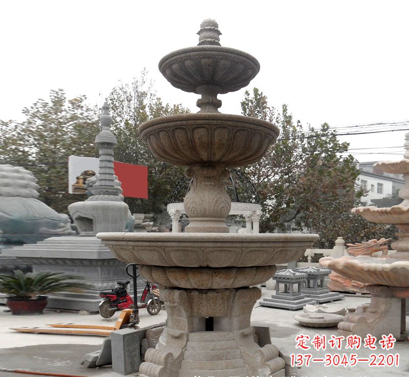常州钵式喷泉雕塑,精美装饰您的家园