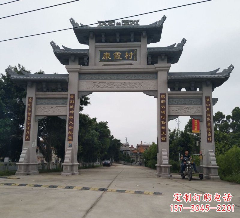常州石雕牌坊雕塑——让传统文化长存于时光