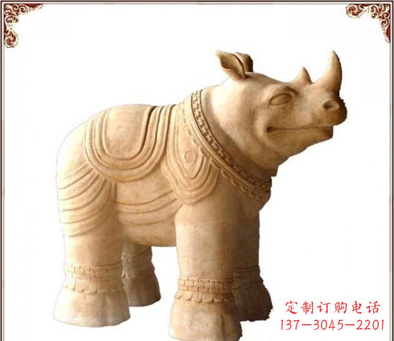 常州中领雕塑:精致的水牛雕塑