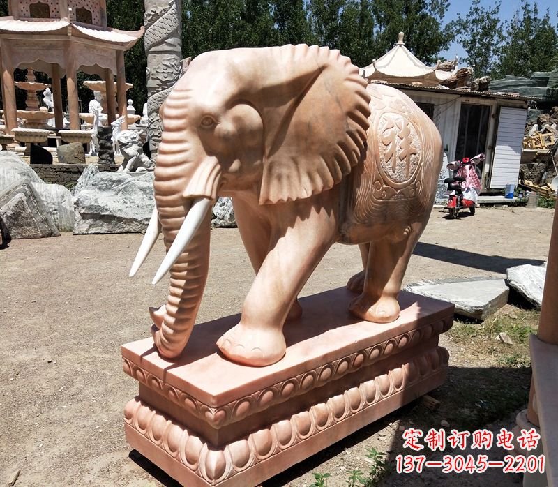 常州精美大象櫈,领雕工艺独特