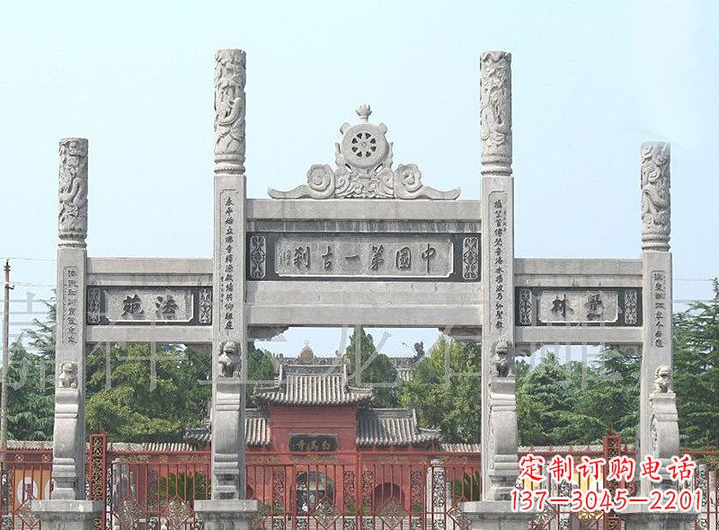常州灵秀艺术——领雕塑牌坊雕塑