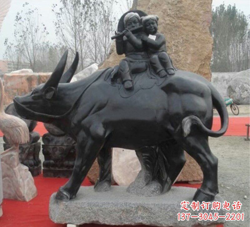 常州传承经典,表达淳朴——牧童雕塑