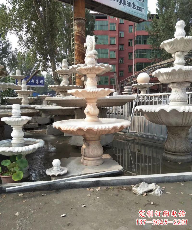 常州中国传统石雕喷泉,雕刻艺术之美