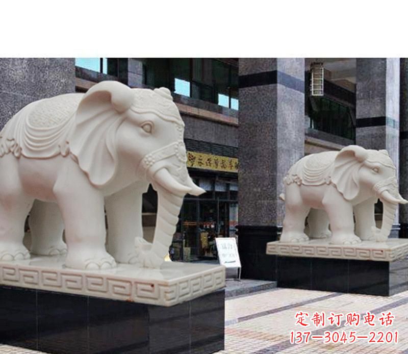常州最佳选择——石雕酒店大象雕塑