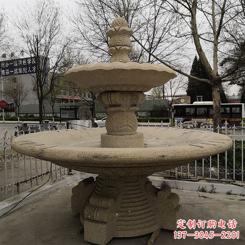 常州风水精灵,莲花开道——铸铁风水球雕塑