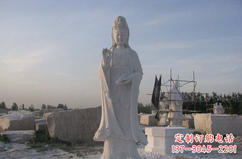 常州现代艺术风格观音石雕塑