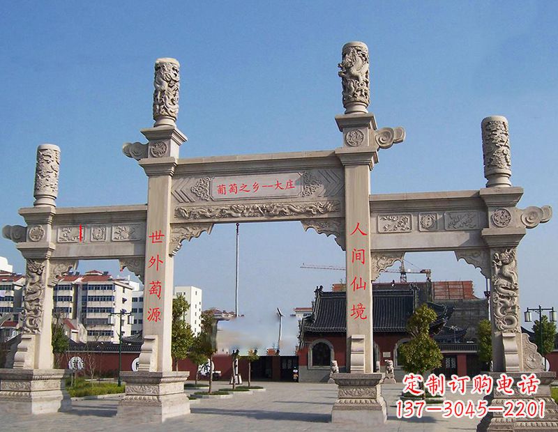 常州石雕牌坊,带您领略传统雕塑魅力