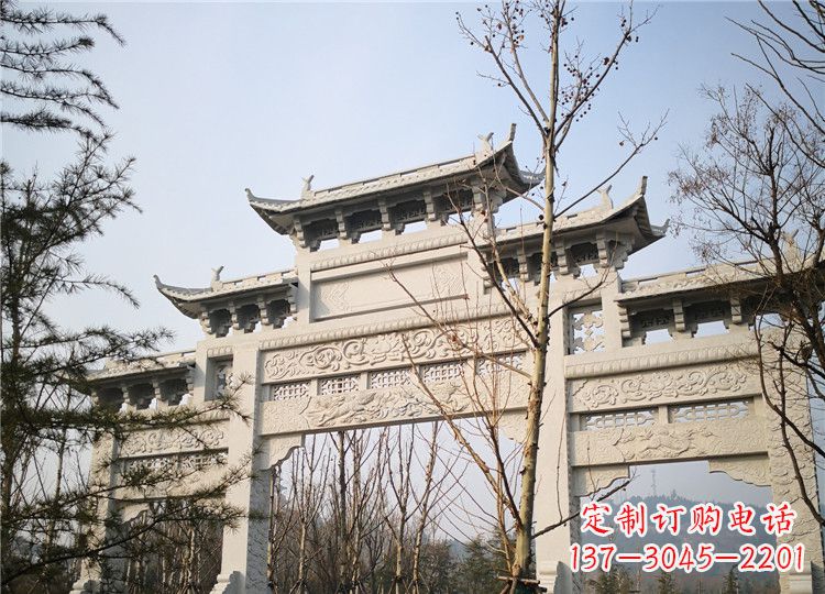 常州定制高品质牌坊雕塑