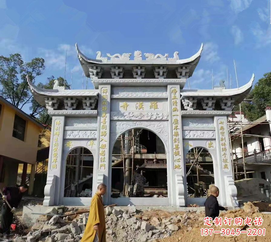 常州西安中领雕塑:高端定制牌坊雕塑