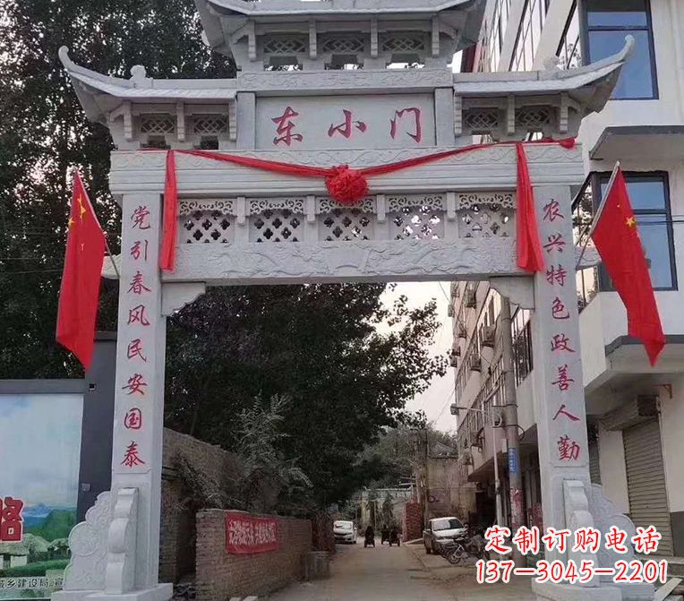 常州精美锻铸牌楼雕塑,展现独特艺术魅力