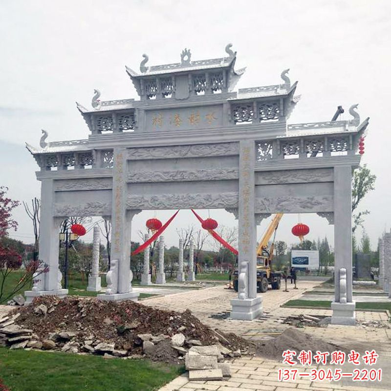 常州石雕牌楼牌坊