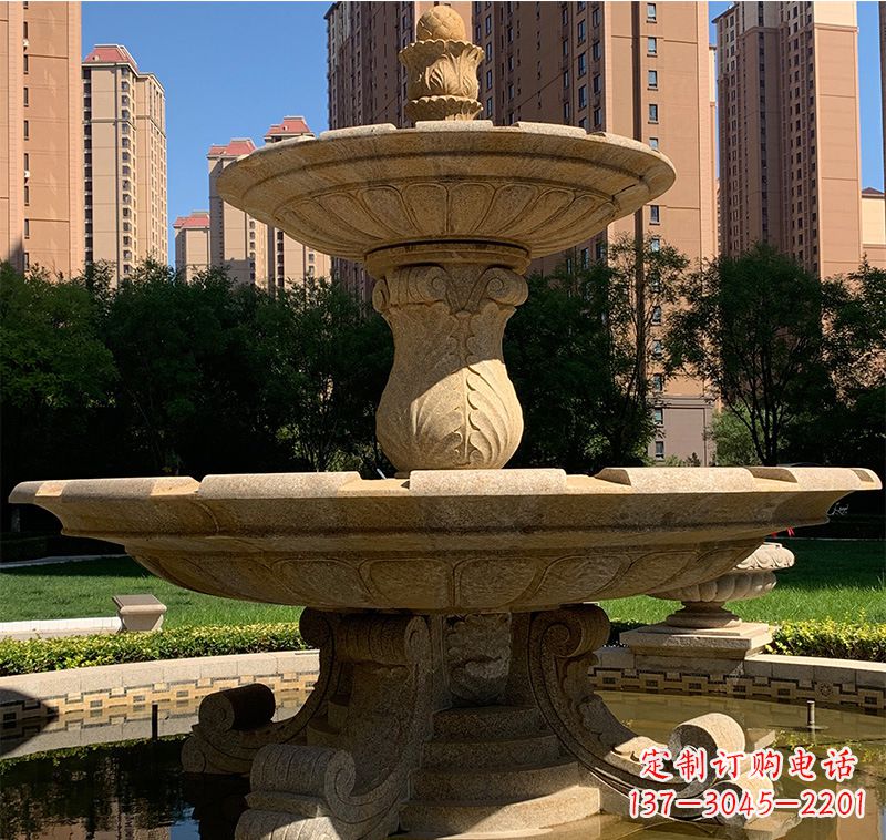 常州艺术品级石雕喷泉水景