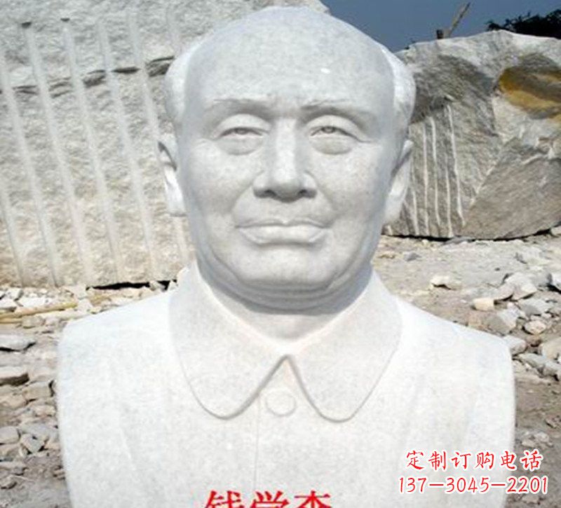 常州拥有雄浑气势的钱学森头像雕塑