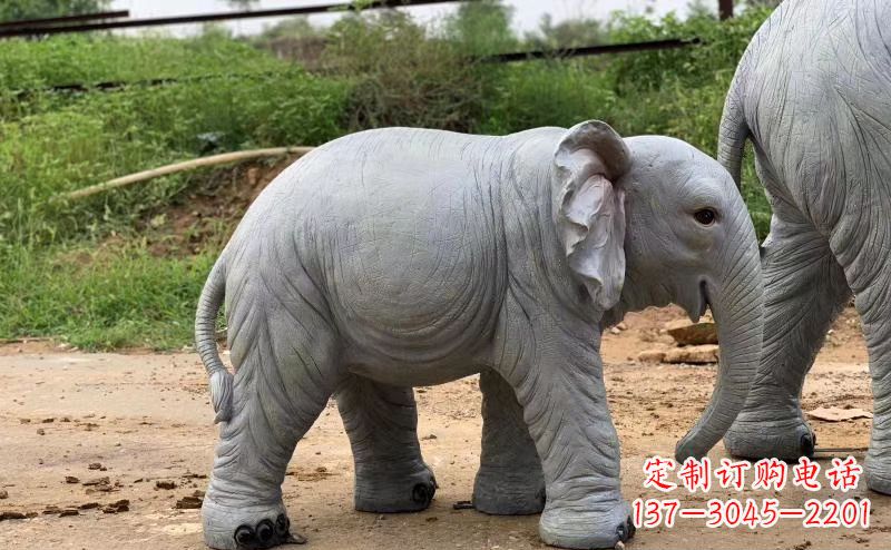 常州青石大象雕塑,典雅而又时尚