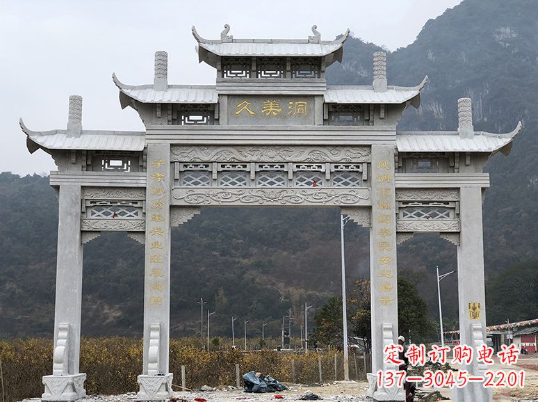 常州石牌坊 石雕