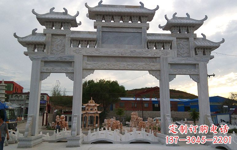 常州石牌坊雕刻