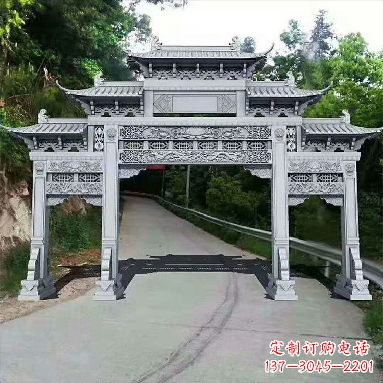 常州石牌楼青石牌坊