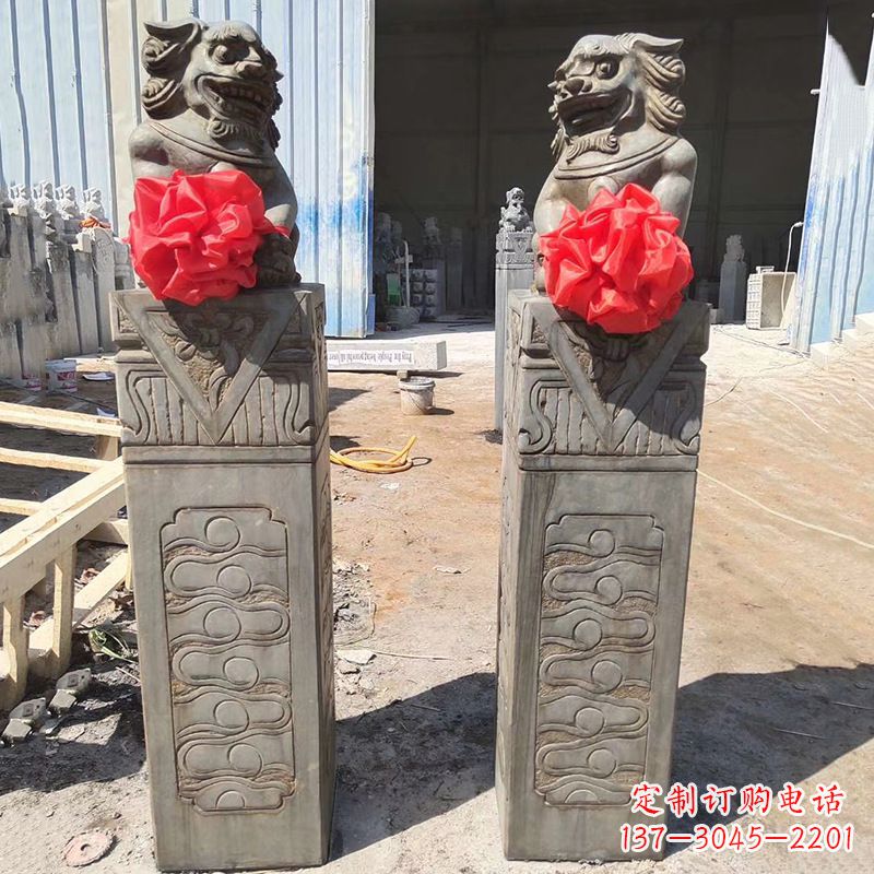 常州石狮子栓马桩