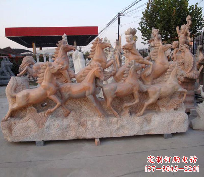 常州石头奔马雕塑