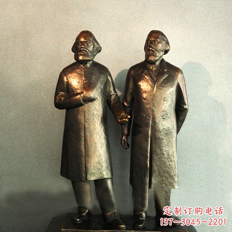 常州世纪伟人马克思和恩格斯雕塑
