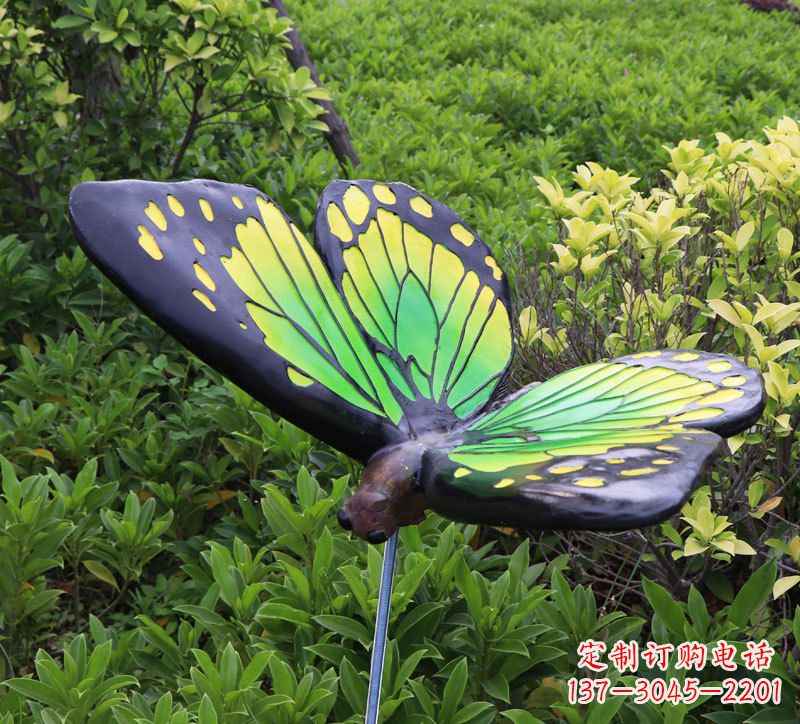 常州树脂仿真蝴蝶昆虫雕塑