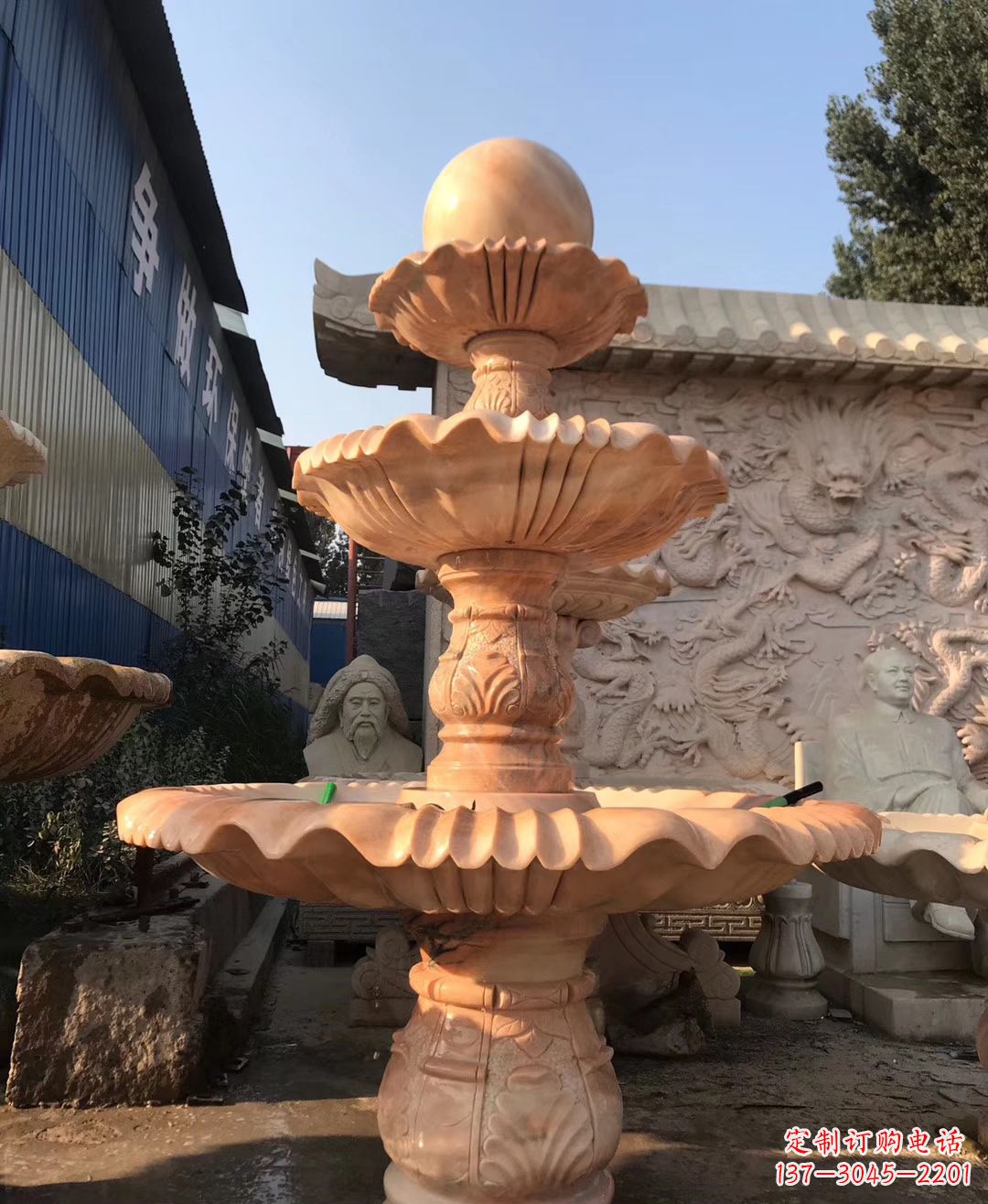 常州水池风水球