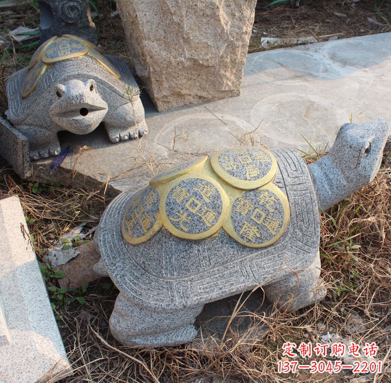 常州水池乌龟石雕