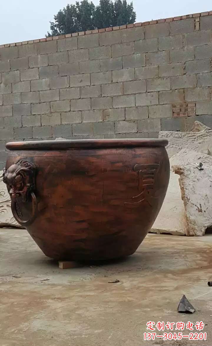 常州水缸铜雕