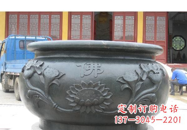 常州水缸寺庙铜雕 (2)