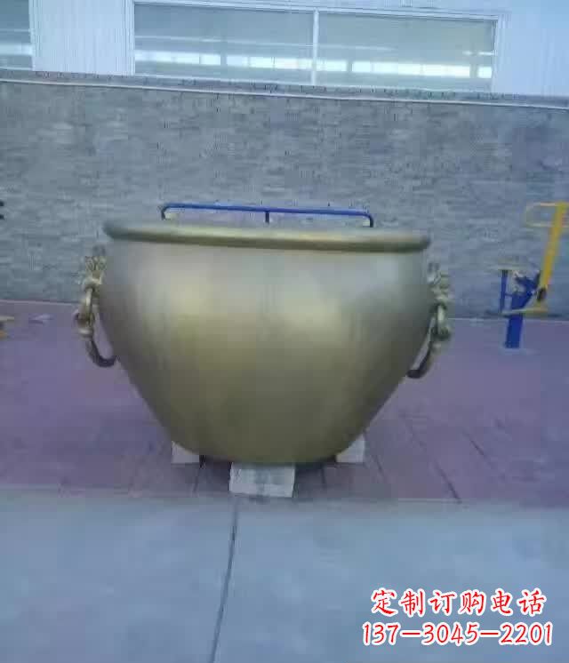 常州水缸铜雕塑