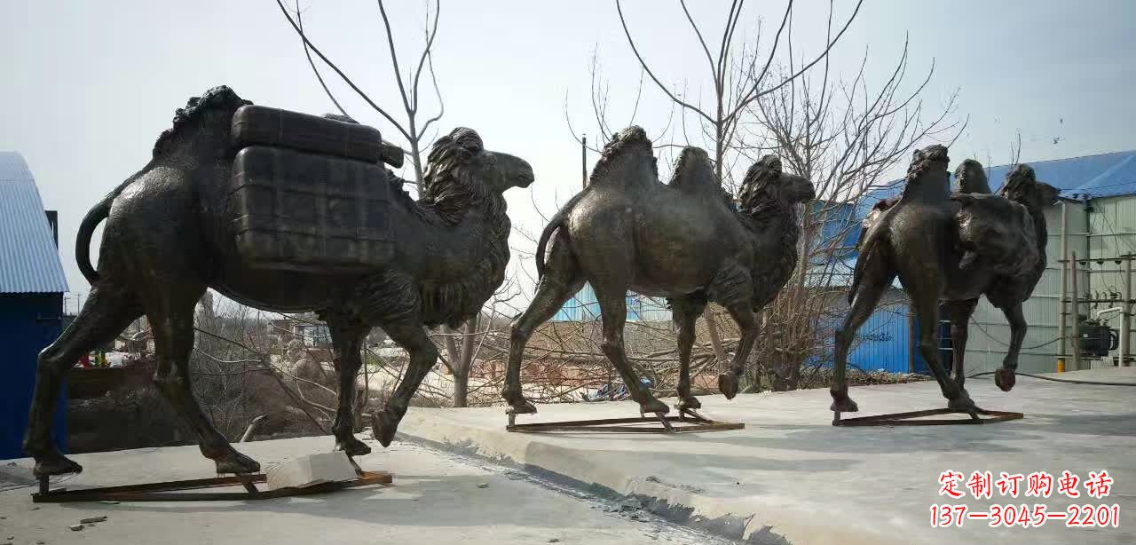 常州丝绸之路铜骆驼雕塑