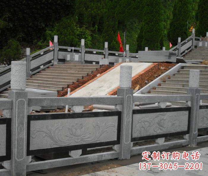 常州寺庙景观仿古石栏板 (2)