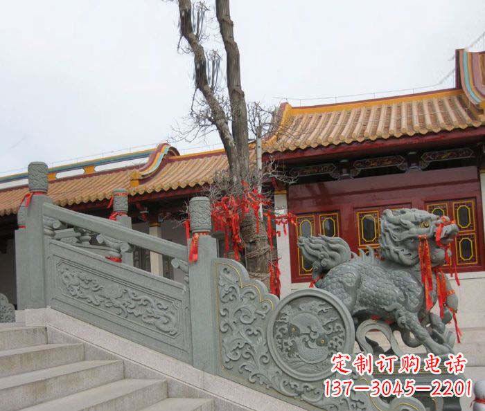常州寺庙景观仿古石栏板