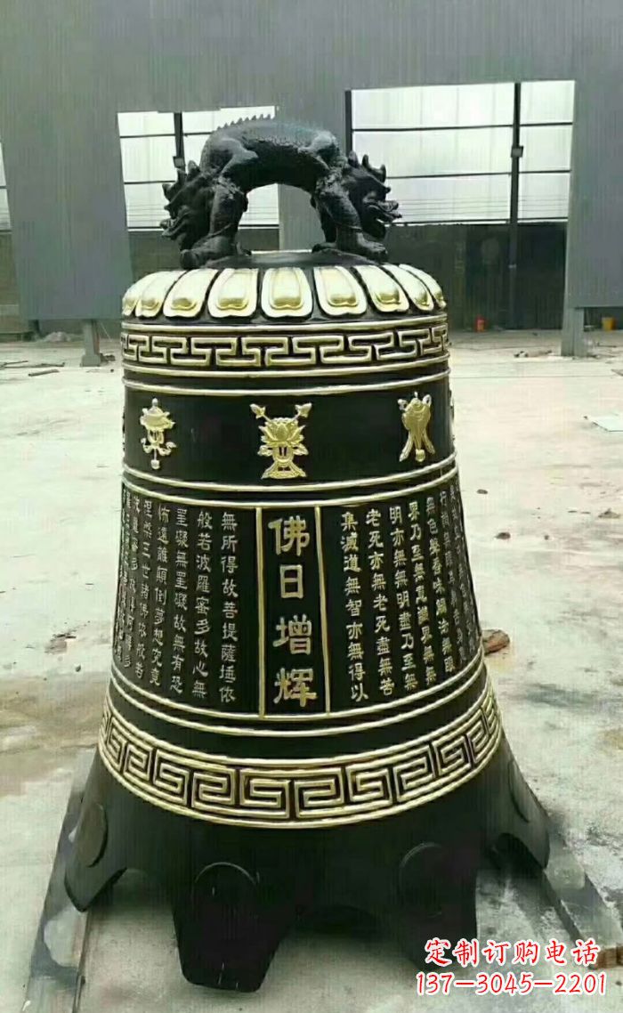 常州寺庙铜钟雕塑 (6)
