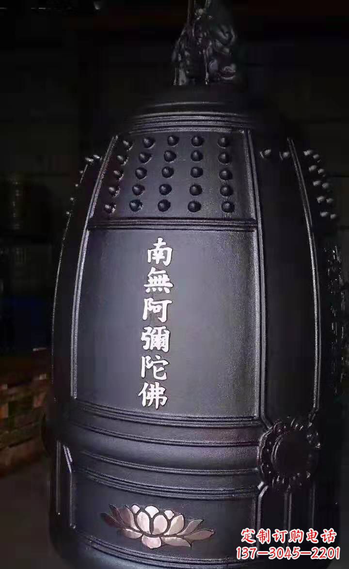 常州寺庙铜钟雕塑户外景观雕塑