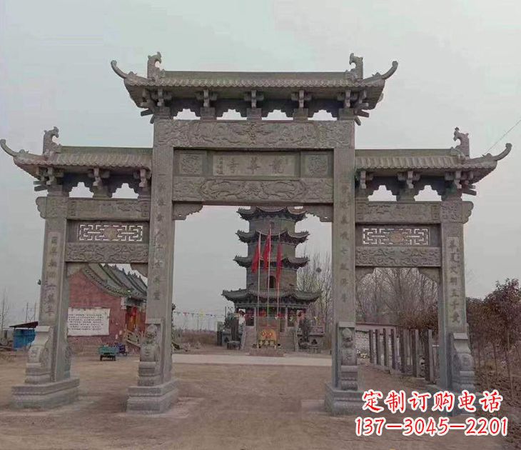 常州寺院石牌坊