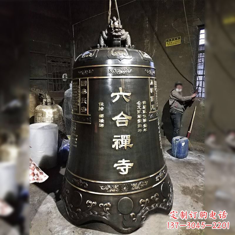 常州寺院铸铜铜钟