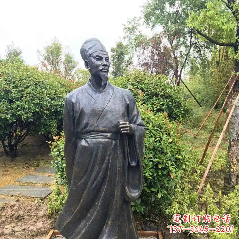 常州苏东坡铸铜历史文化名人雕像