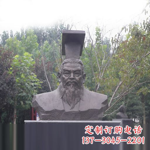 常州隋朝开国皇帝隋文帝杨坚石雕头像