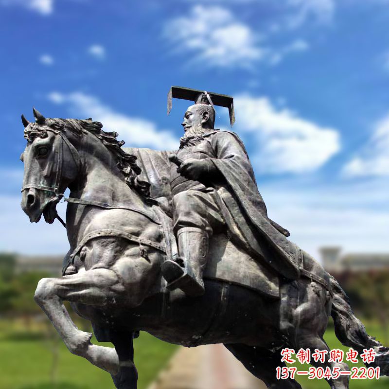 常州隋文帝骑马雕塑