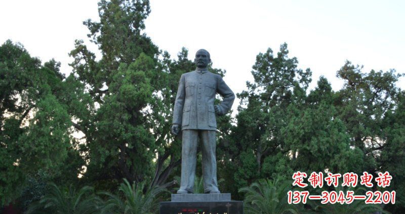 常州孙近代名人铜雕_1