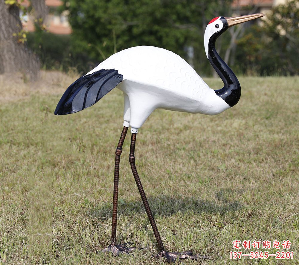 常州庭院仙鹤雕塑