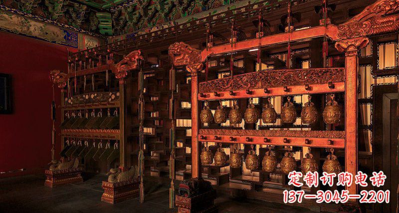 常州铜编钟古代乐器铜雕