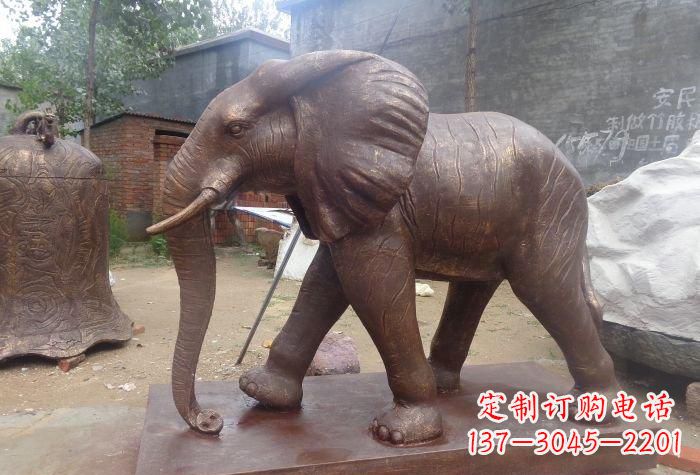 常州铜大象雕塑