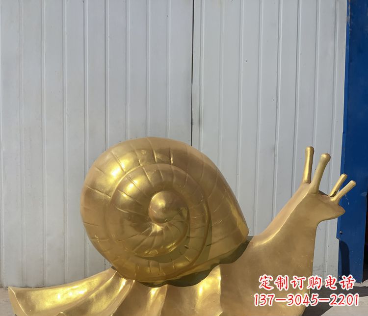 常州铜雕创意蜗牛雕塑