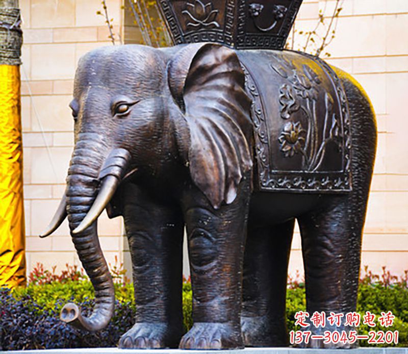 常州铜雕大象