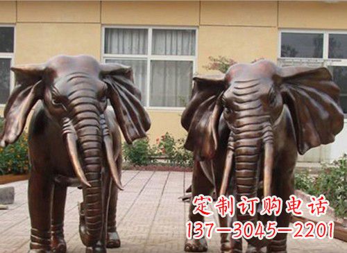 常州铜雕大象222